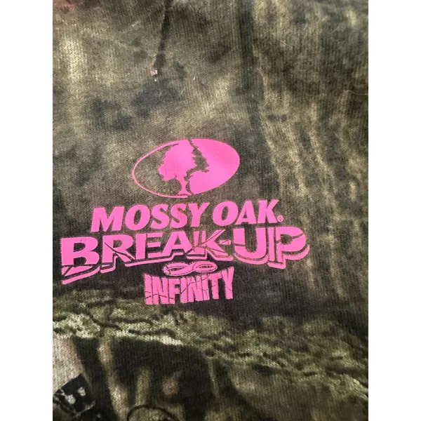 Mossy Oak Shirt Women 2XL Camo Breakup Infinity Long Sleeve Tee Outdoors Hunting - Image 6