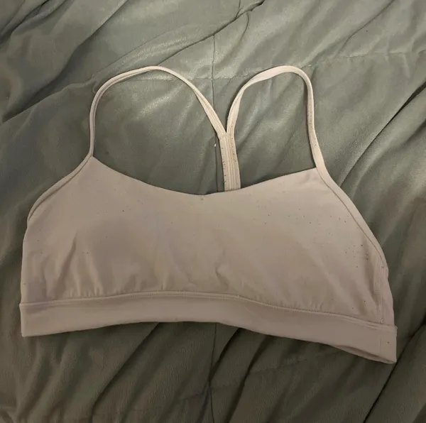 Lululemon light pink flow Y bra 10 - Image 2