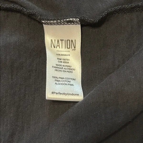 Nation LTD‎ Melissa Tiered Tank Dress Black size XS - Image 5
