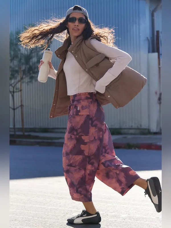 Free People In The Wild Printed Pants - Image 3
