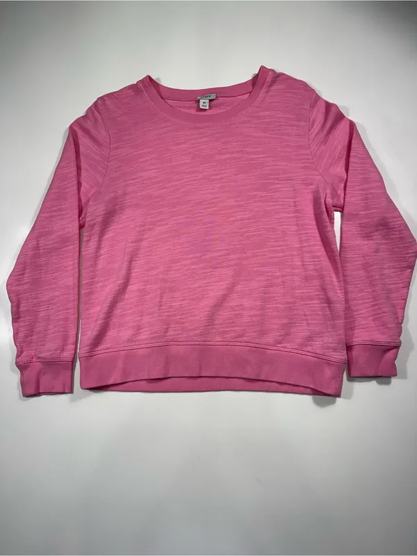 J. Crew Pink Crewneck Sweatshirt - Image 2
