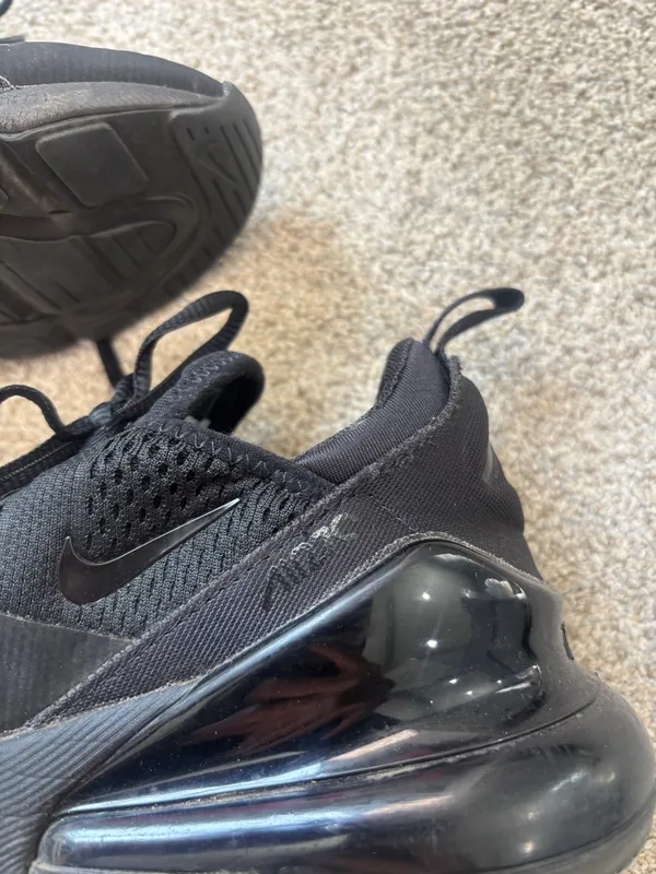 Nike Air Max 270 Triple Black AH8050 Women’s 6.5 - Image 3