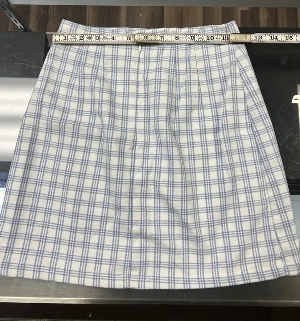 Brandy Melville Plaid Cara Mini Skirt Womens Size 1 - Image 5