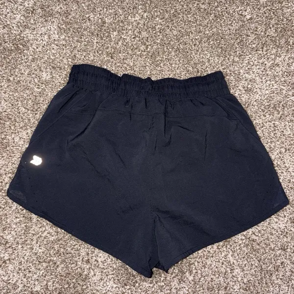 All in Motion Women's Black Athletic Activewear Shorts Drawstring Pockets XS - Image 4