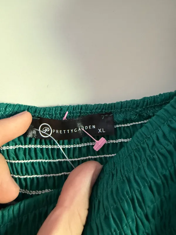 PRETTYGARDEN Forest Green Dress - Image 2
