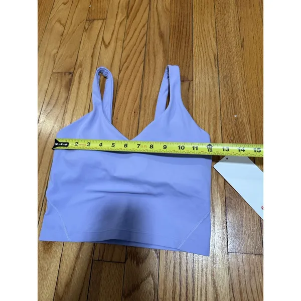 Lululemon NWT Align Nulu Tank Top in Lilac Smoke Size 4 - Image 6