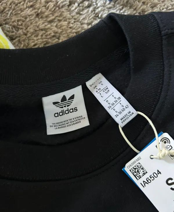 Adidas Crew Neck Sweatshirt - Image 2