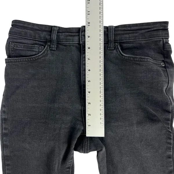 Anine Bing Tatum Black High Rise Skinny Jeans‎ Size 28 - Image 5