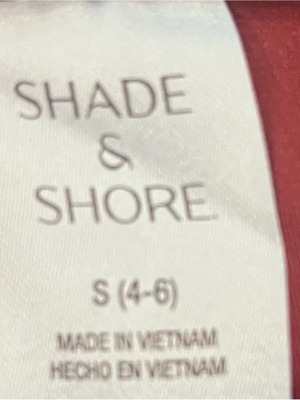 🌺Nwt Shade & Shore Burgundy Paisley Swimsuit Size Small🌺 - Image 6