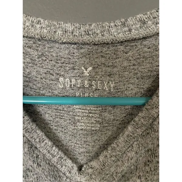 American Eagle Soft And Sexy Plush Long Sleeve Shirt Size XSmall - Image 3