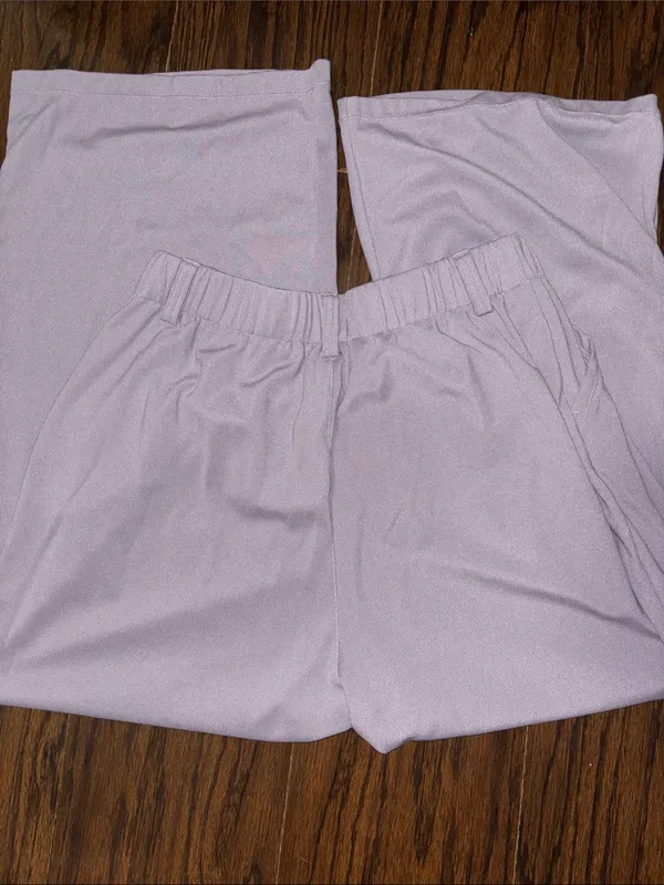 HALARA Lavender Wide Leg Pants - Image 2