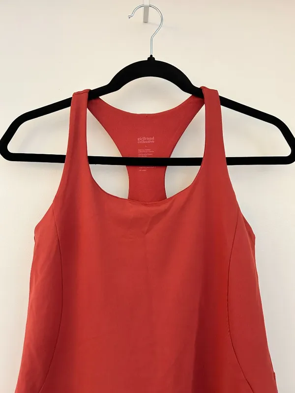 Girlfriend Collective Ember Paloma Racerback Athletic Dress Size L - Image 5