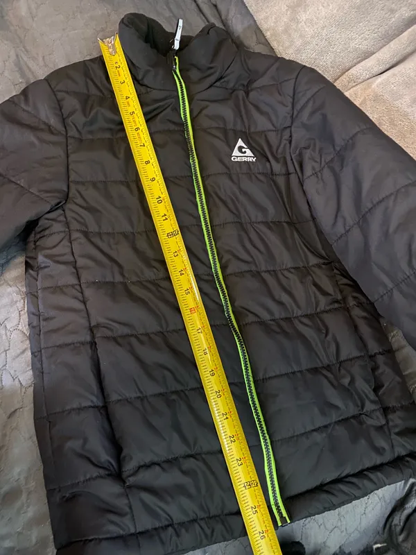 Gerry Black Puffer Full Zip Jacket Boys Size 14/16 - Image 5