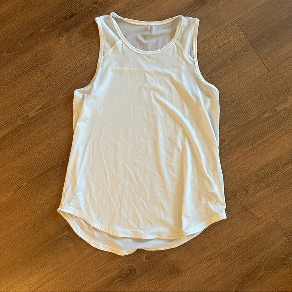 Offline by Aerie White Mesh Tank Top - Image 2