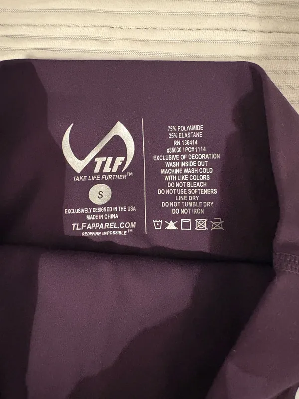 TLF Apparel shorts Purple - Image 3