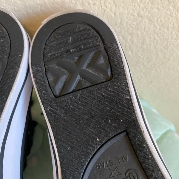 Converse Black Womens Sneakers size 5.5 - Image 14