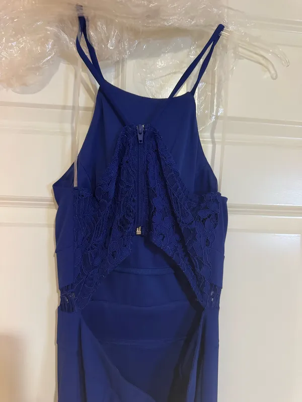 Blue Prom Dress Size M - Image 4