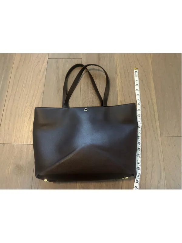Women's Anne Klein Chocolate Brown Tote Bag One Size - Image 11