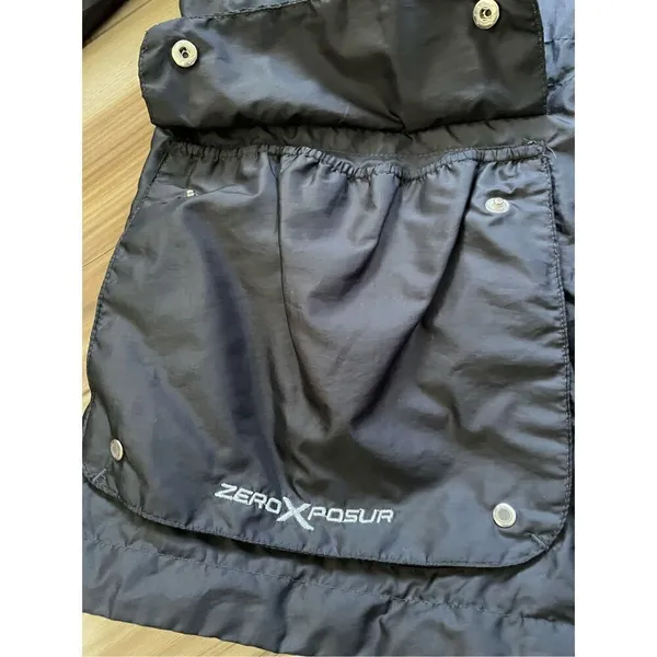 ZeroXposur Woman’s Raincoat Jacket Active Wear 4 Pockets Zipper Black S - Image 6