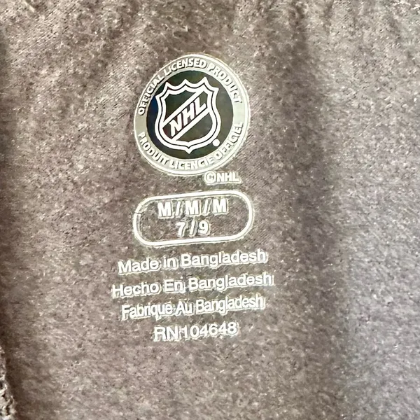 NHL Chicago Blackhawks Gray Flare Leg Sweatpants - Size: Medium - Image 2