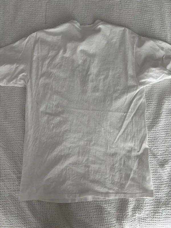 White “Meowdy Partner” Tee Shirt Size L - Image 2
