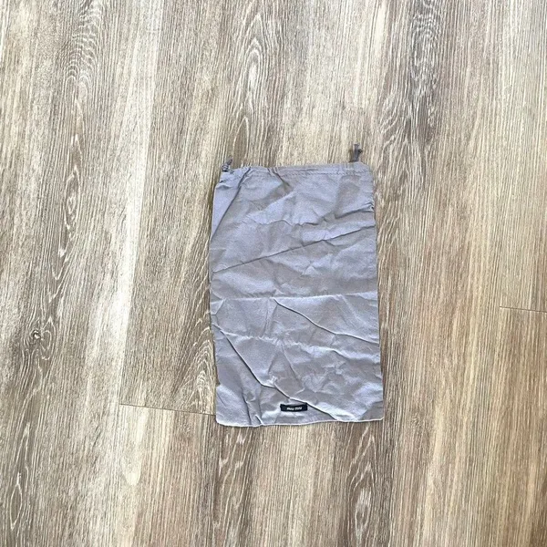 Miu miu small grey drawstring dust bag - Image 2