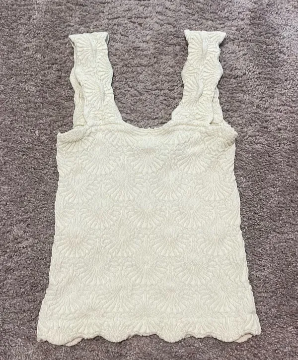 Free People Love Letter Cami Ivory - Image 2