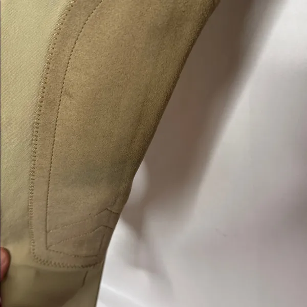 Ariat pro series tan horse riding breeches pants sz 24 R - Image 4