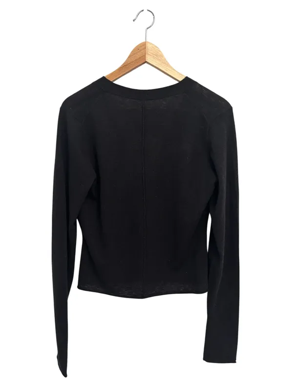 New Skims Featherweight Cashmere Cardigan Onyx Large New with tags - Image 6