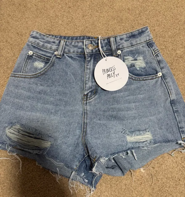 Princess Polly Denim Shorts - Image 4