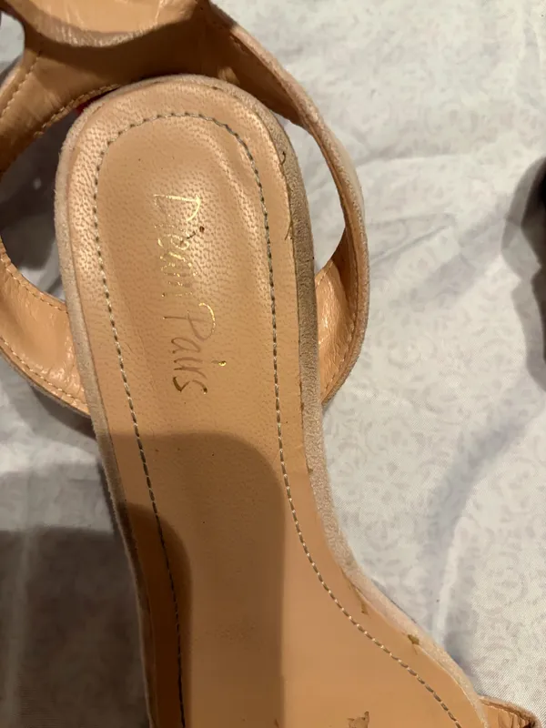 Drew Paris nude heels Tan Size 8 - Image 3