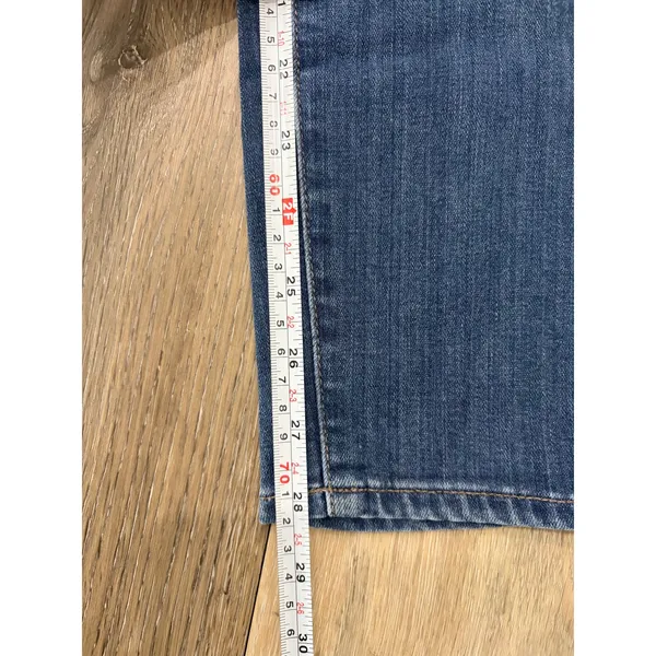 PAIGE Skinny Jeans Women’s 27 Blue Distressed Mid Rise Stretch Denim Ankle - Image 5