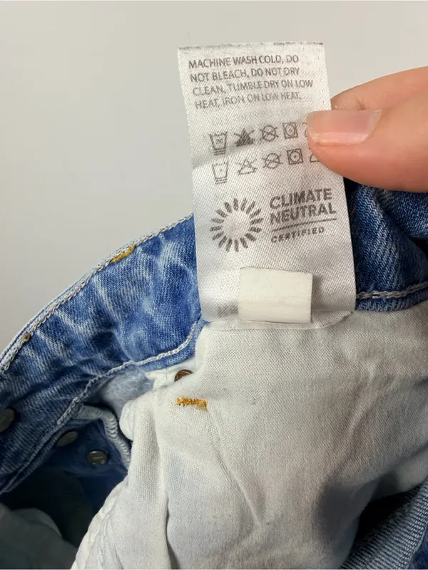 Reformation Cynthia Stretch High Rise Straight Jeans in Manitoba size 29 - Image 8
