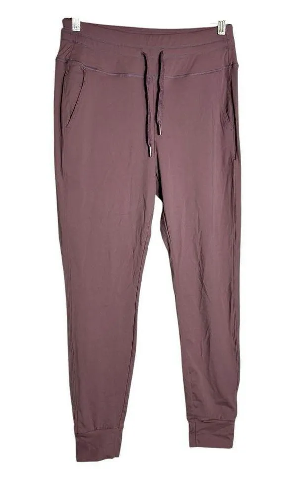 Halara NWT Plush High Waisted Drawstring Side Pocket Plain Full Length Joggers - Image 3