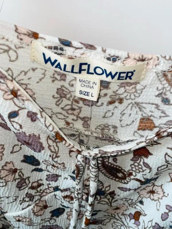 WallFlower Floral Paisley Spaghetti Strap Sundress - Image 5