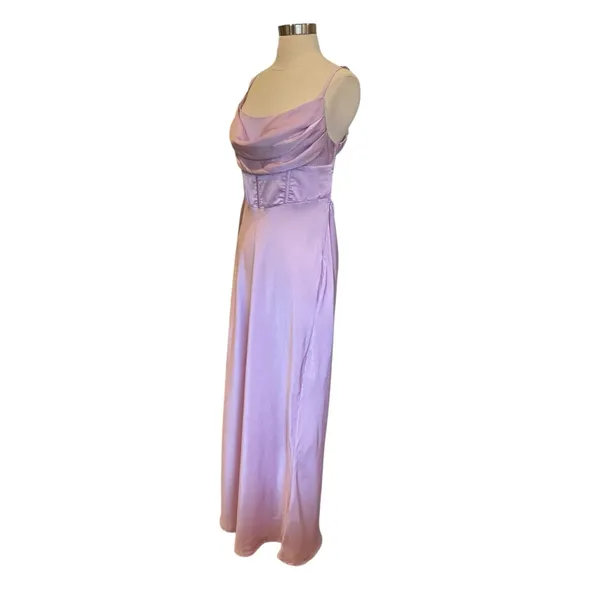 Princess Polly Lillie Midi Dress In Purple Size 10 - Image 7