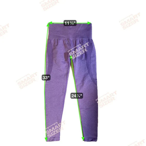 NVGTN Seamless Leggings Women‎ S Purple High Waisted Contour Gym Yoga Pants - Image 2