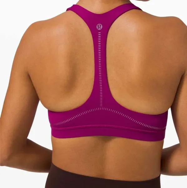 Lululemon Arise Bra in Fuschia  - Image 2