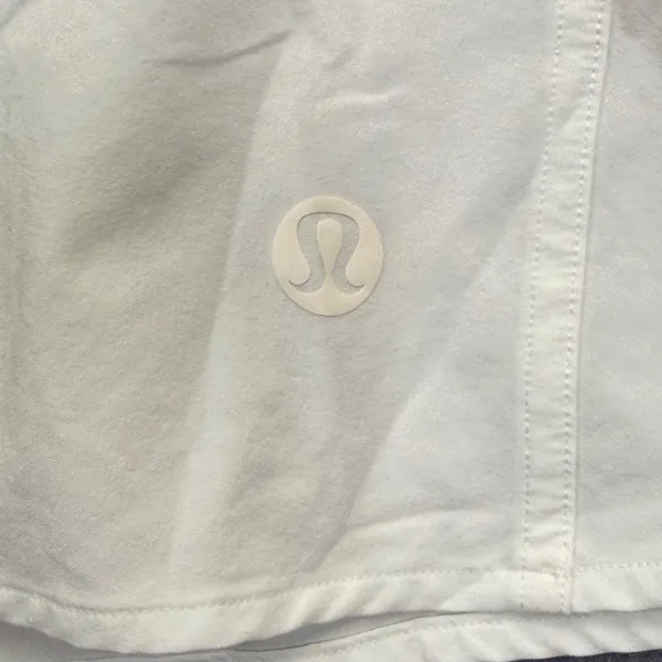 Lululemon Pace Rival Skirt Tall White Tennis Running Skort Size‎ 8 LW8AJGS - Image 6