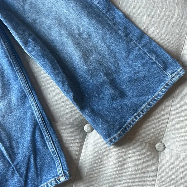 Mango‎ Cropped Wide Leg Jeans - Image 3