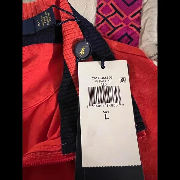 Polo Golf Ralph Lauren Long Sleeve Pullover - The Palms Golf Club -Large - Image 5