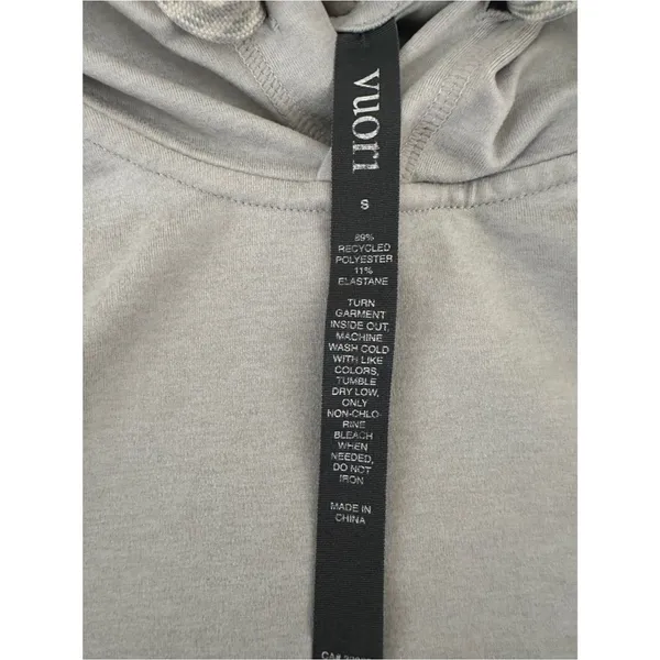 Vuori Women's Halo Essential Hoodie Size S Gray - Image 5