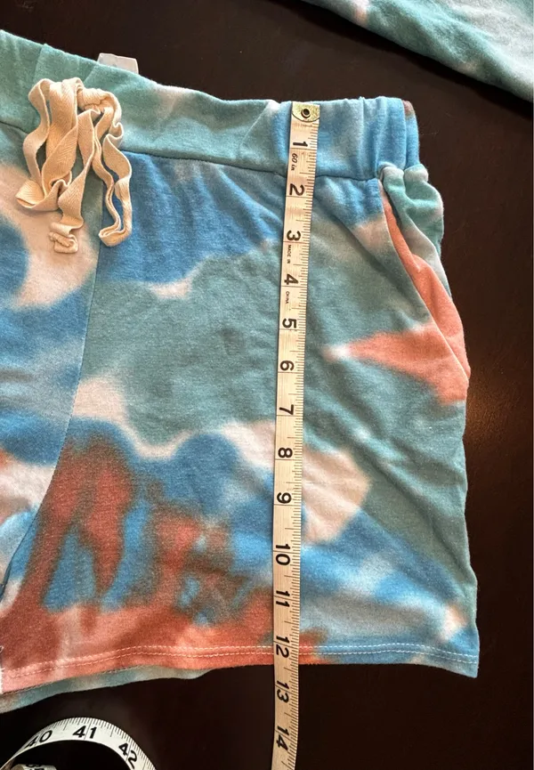 Boutique BiBi Tie-Dye T-shirt and Shorts set M - Image 6