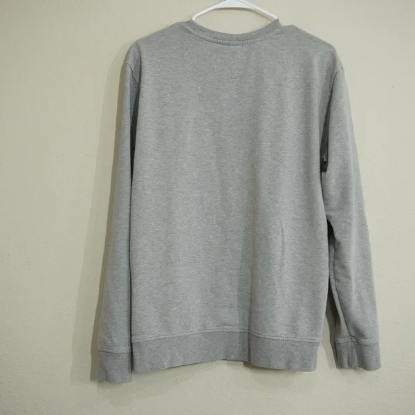 Patagonia Women's Size Medium Logo Organic Cotton Sweatshirt Gray Crewneck - Image 9