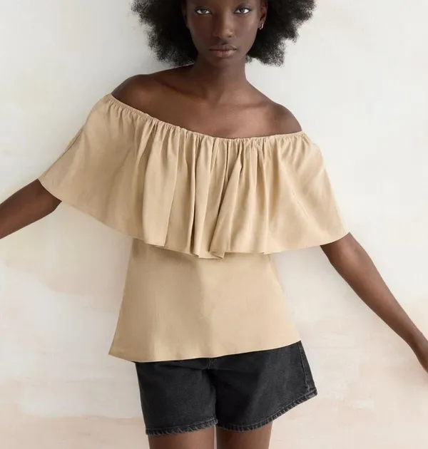 Zara Off the Shoulder Top - Image 3