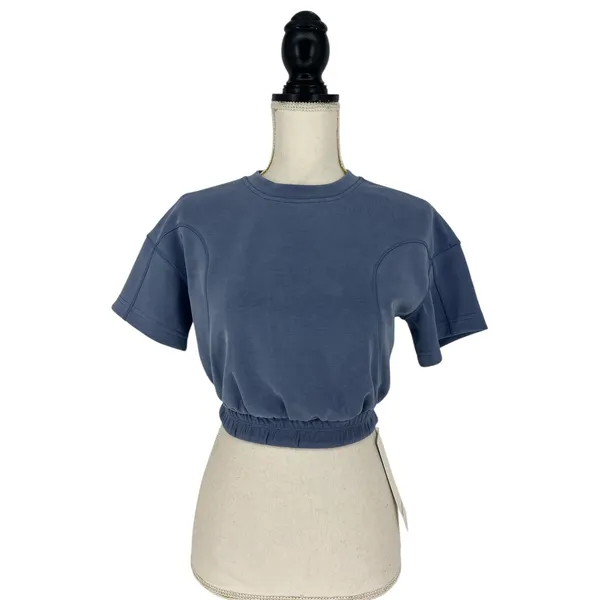 Lululemon Softstreme Gathered Tee in‎ Blue - Image 2