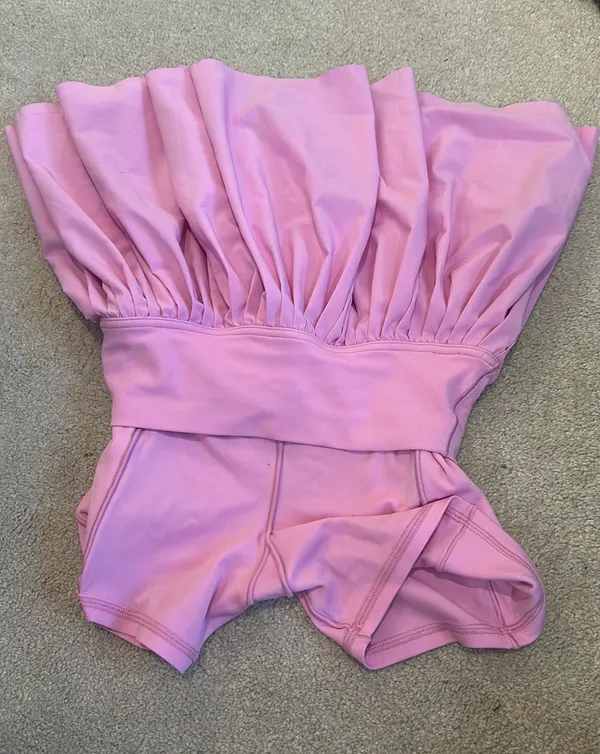 Aerie Offline Pink Pleated Athletic Skirt - Image 3