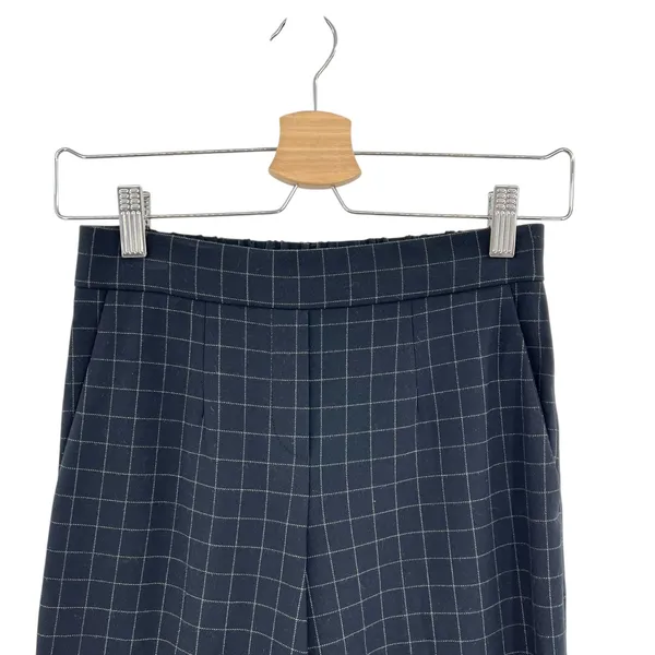 Aritzia‎ Babaton Conan Pants Windowpane Check Print Black Size 00 - Image 2
