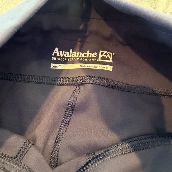 Avalanche Outdoor Supply Womens Small Navy Blue Jogger Leggings Stretch Pockets - Image 3