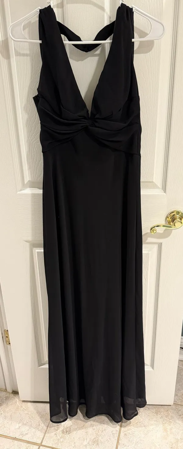 Black Bridesmaid Dress Lulus - Image 3